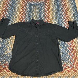 Vintage. Gordon & James Women’s Western Button -Down Top Retro Y2K